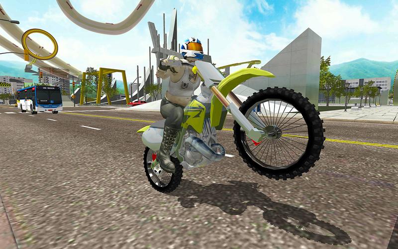 Motorbike Rush Drive Simulator Capture d'écran 1