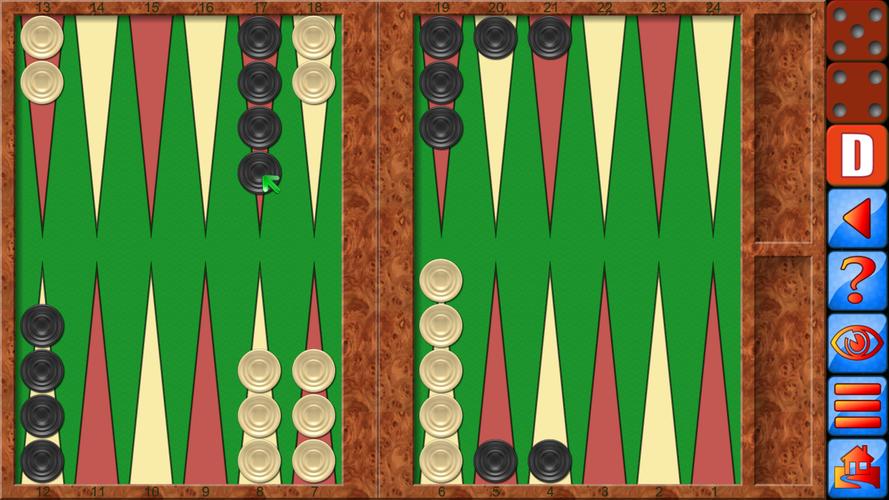 Backgammon V+ Captura de pantalla 0