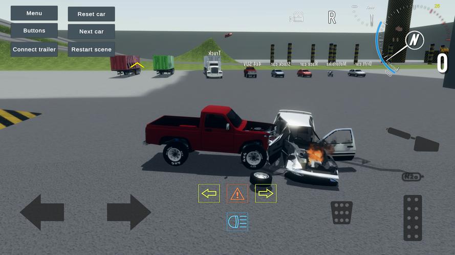 Schermata Car Crash Simulator Sandbox 3D 0