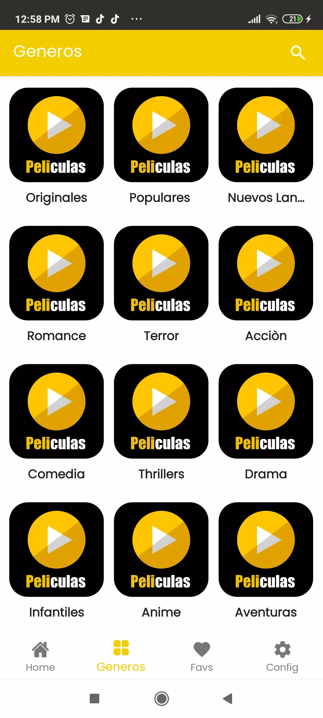 Schermata Pelismart Peliculas en Estreno 2