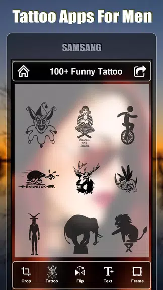 Schermata Tattoo design apps for men 3