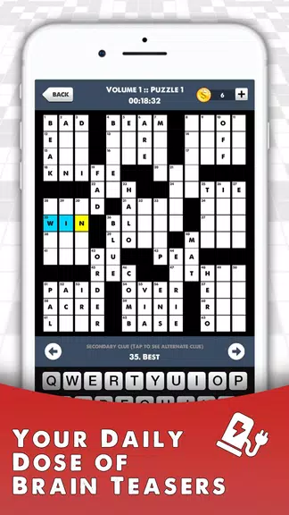 Crosswords Puzzle - Word Game スクリーンショット 0