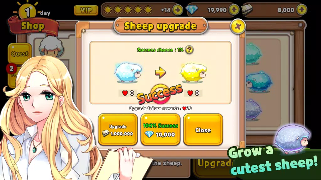 Sheep Tycoon स्क्रीनशॉट 1
