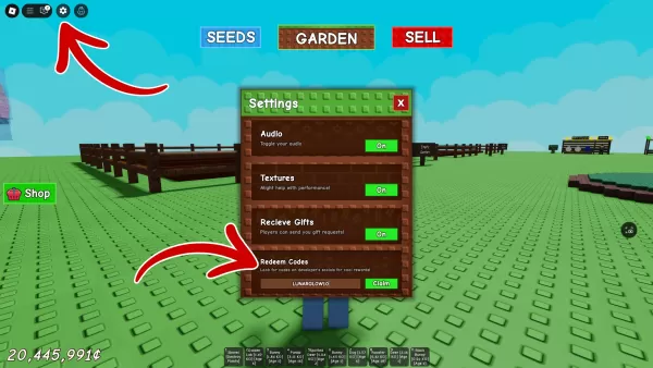 Wachsen Sie eine Benutzererlösung von Gartencode