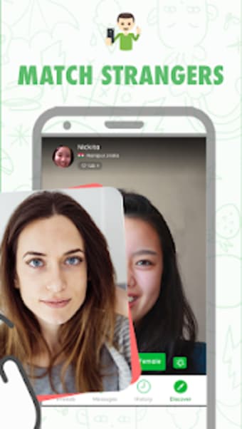 Pally Live Video Chat & Talk to Strangers for Free Zrzut ekranu 1