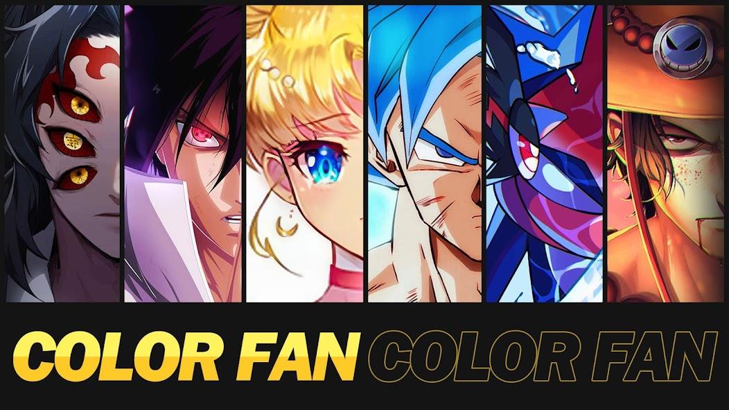 Color Fan - Color By Number Mod Screenshot 0