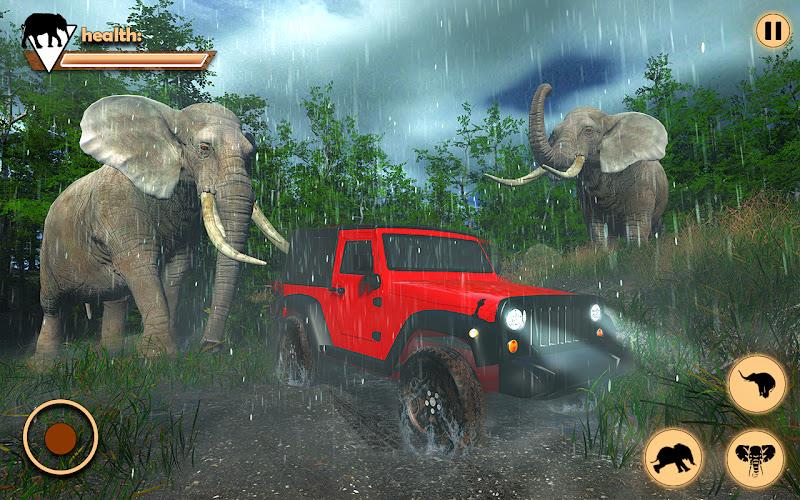 Elephant Simulator Animal Game Captura de pantalla 1