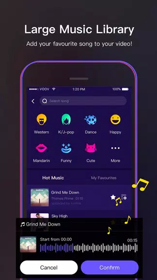 VOOV - Free Social Video App 螢幕截圖 2