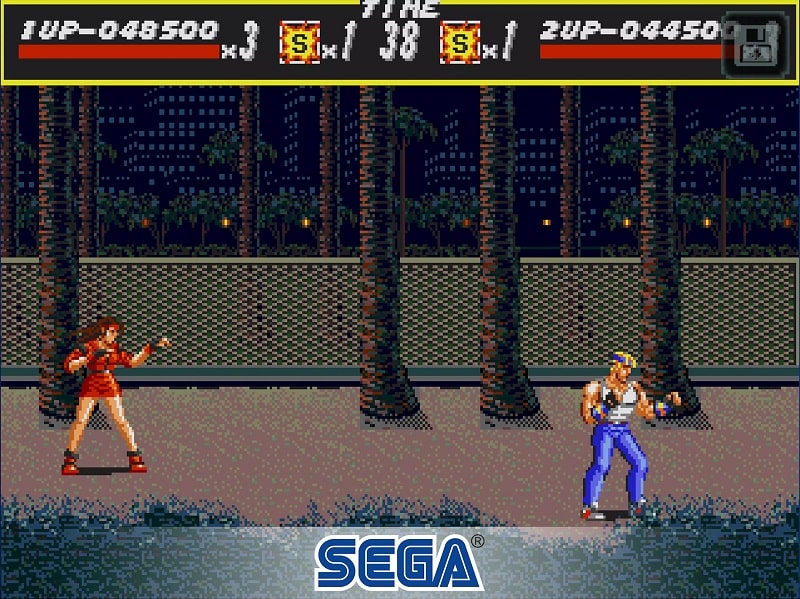 Streets of Rage Classic 螢幕截圖 0