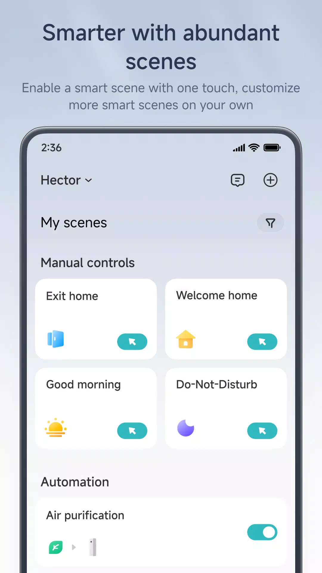 Schermata Mi Home 1