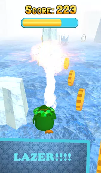 Penguin Run 3D 스크린샷 2