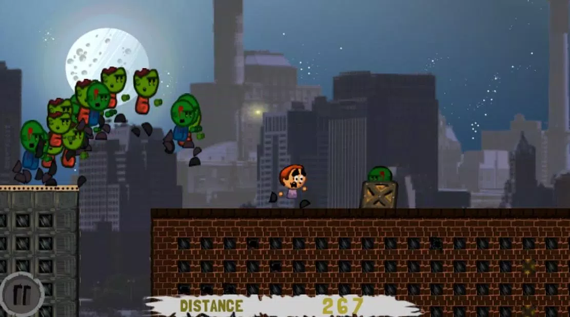 Yikes! Zombies! Run! Screenshot 1