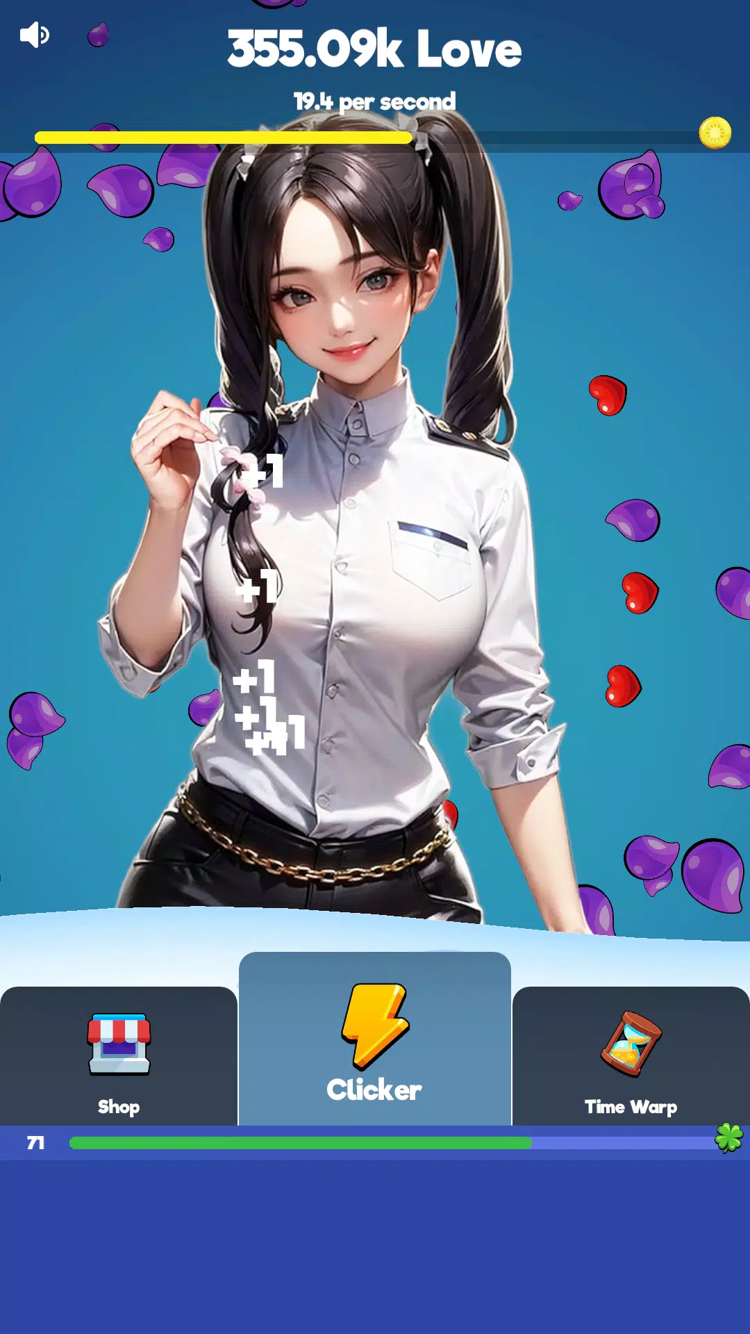 Sexy touch girls: idle clicker ภาพหน้าจอ 3