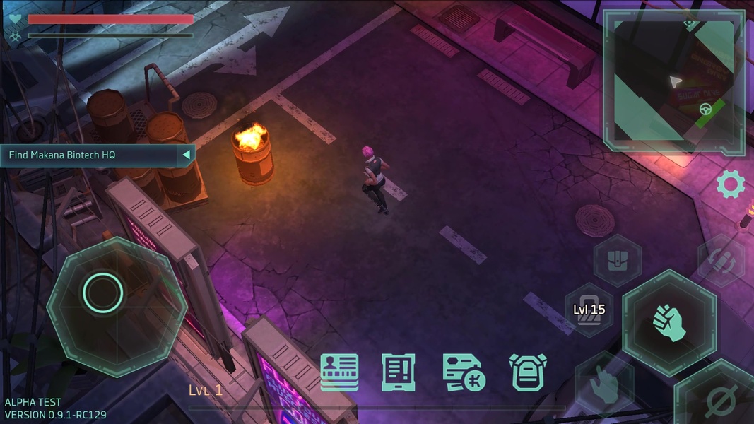 Cyberika: Action Cyberpunk RPG Screenshot 1