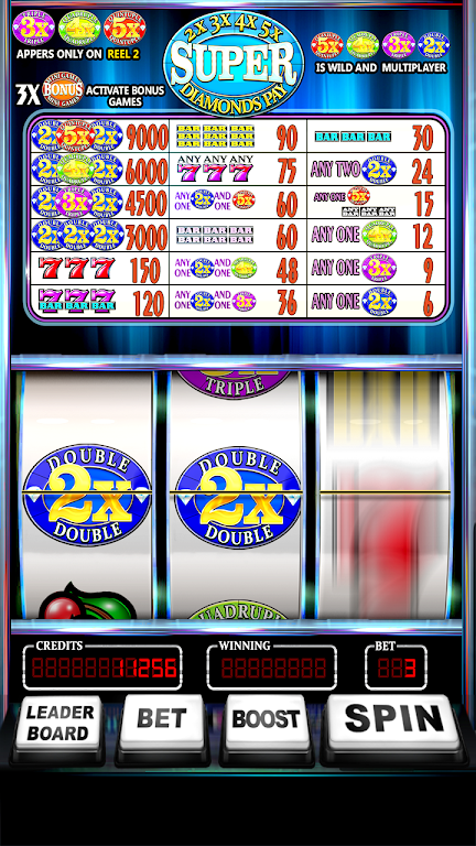 Free Super Diamonds Pay Slots ภาพหน้าจอ 1