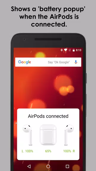 AirBuds Popup - airpod battery 스크린샷 0