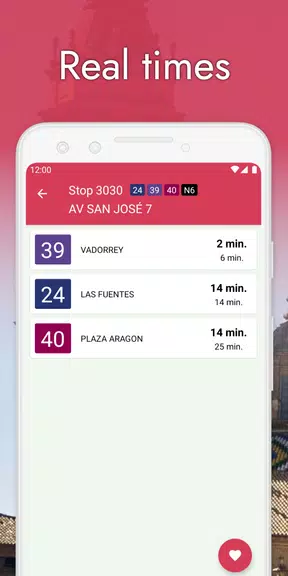 Zaragoza Bus Tranvía Cercanías 螢幕截圖 1