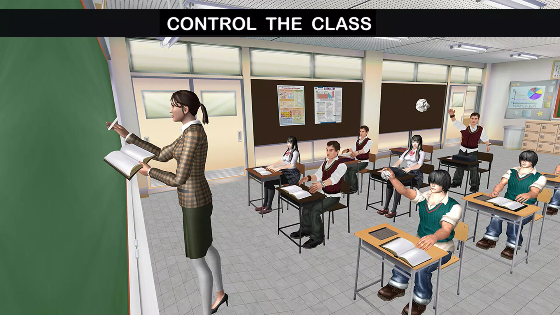 School Intelligent Teacher 3D Screenshot 3