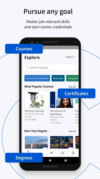 Coursera: Learn career skills Screenshot 2