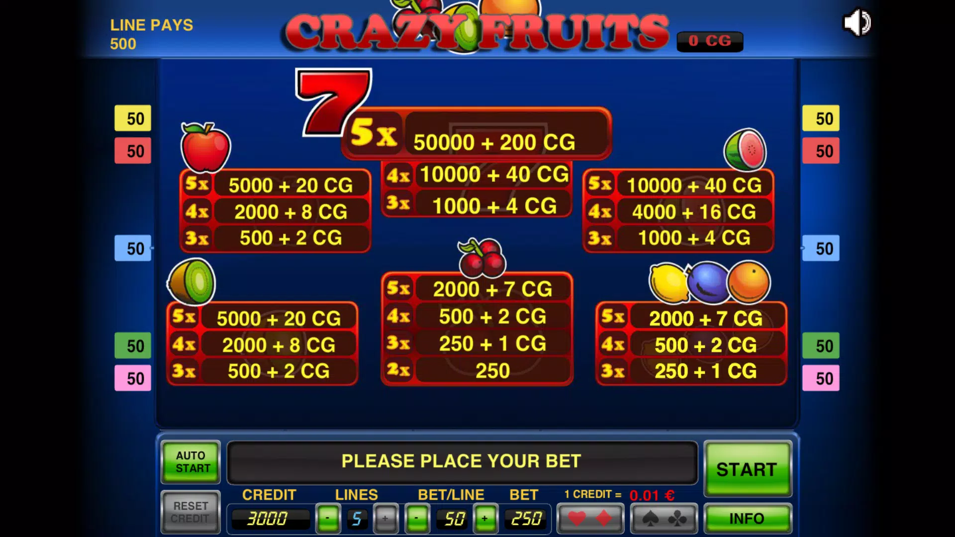 Schermata Crazy Fruits 3