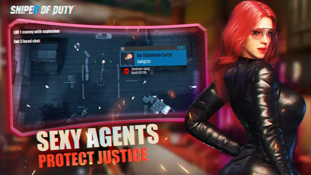 Sniper of Duty:Sexy Agent Spy 스크린샷 2