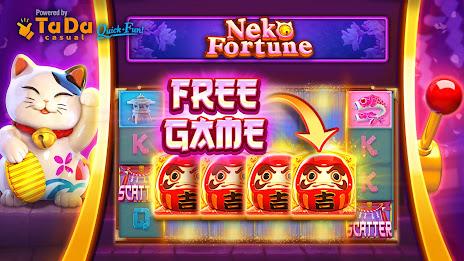 Neko Fortune Slot-TaDa Games スクリーンショット 1