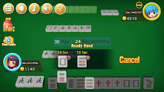 Mahjong 2P: Chinese Mahjong 螢幕截圖 2