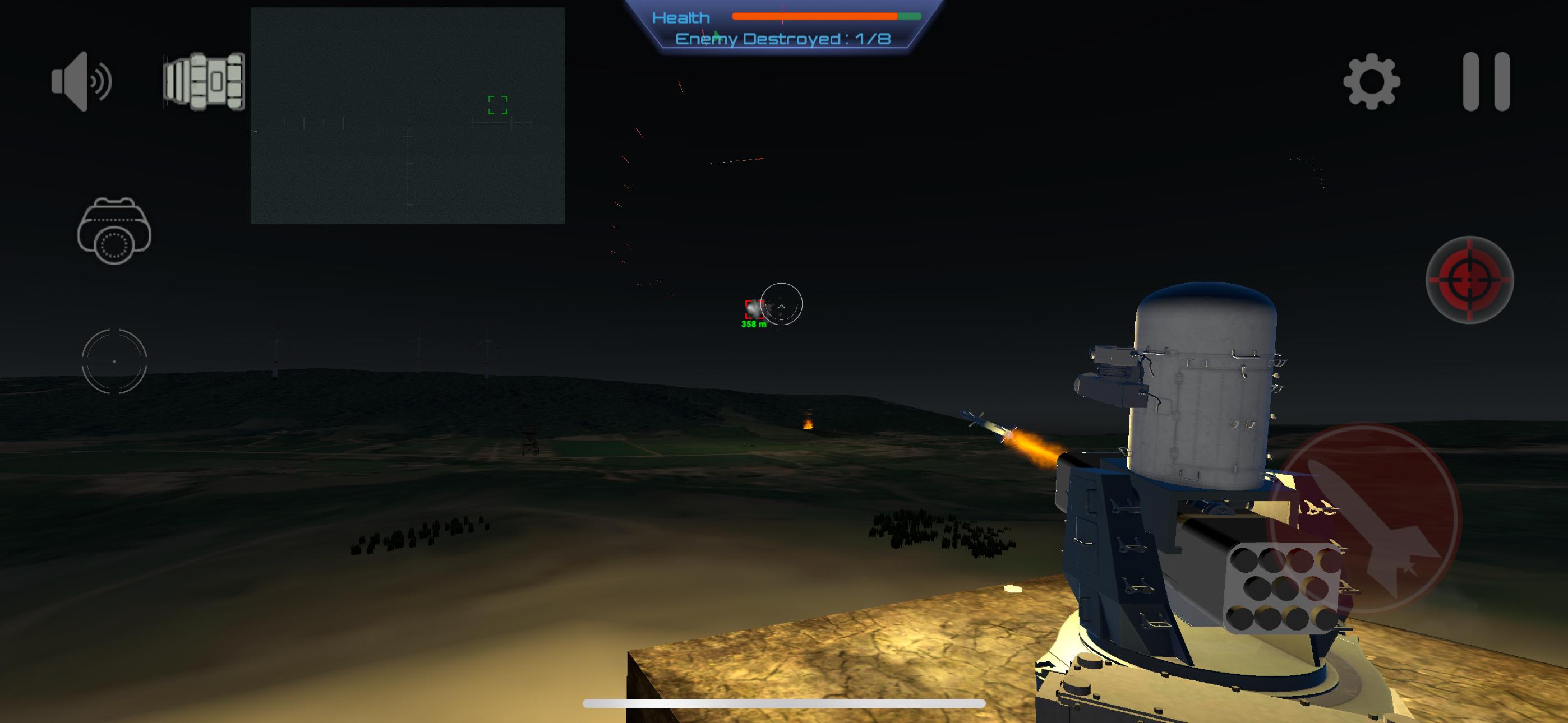 C-RAM Simulator: Air defense 스크린샷 1