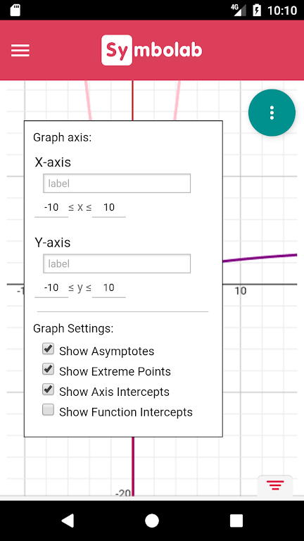 Symbolab Graphing Calculator স্ক্রিনশট 3