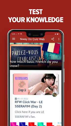 Nway Oo Quiz Web Ekran Görüntüsü 3