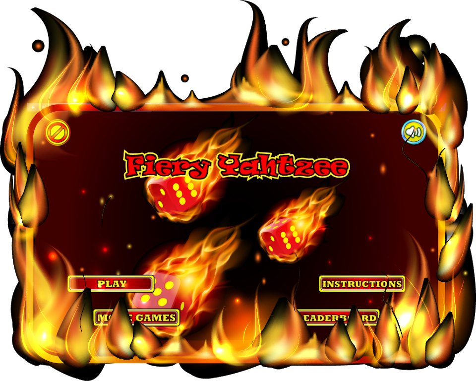 Flaming Yatzy - Ignited Dice 스크린샷 0