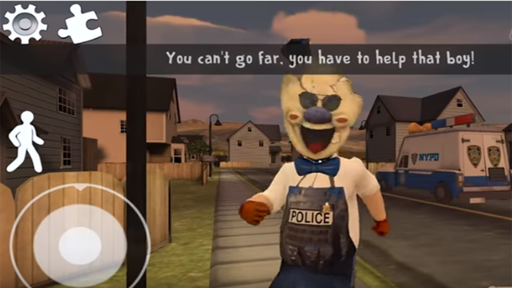 police  granny scream Mod Captura de pantalla 0