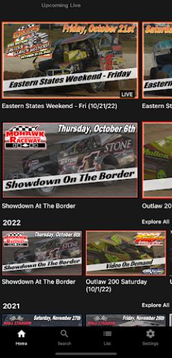 Dirt Track Digest TV 스크린샷 1