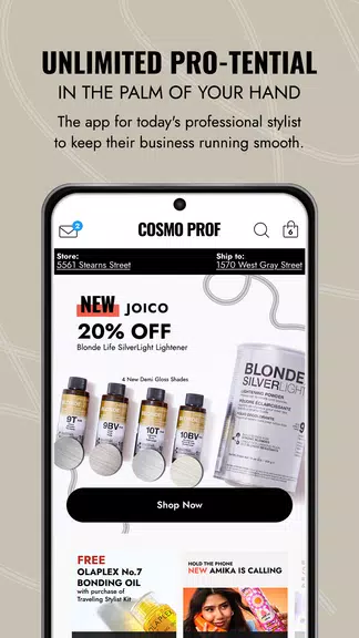 Schermata CosmoProf Beauty 0