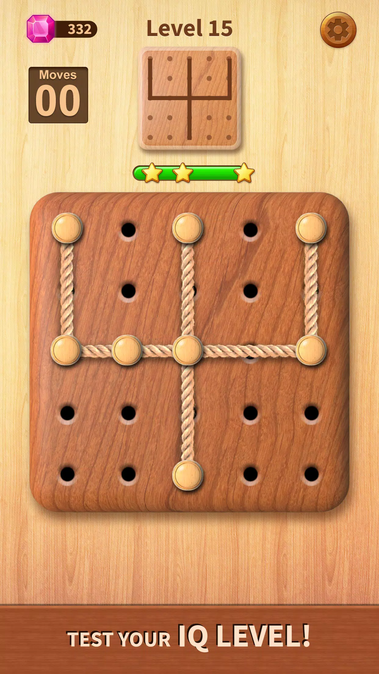 Rope Puzzle: Wooden Rope Games应用截图第3张