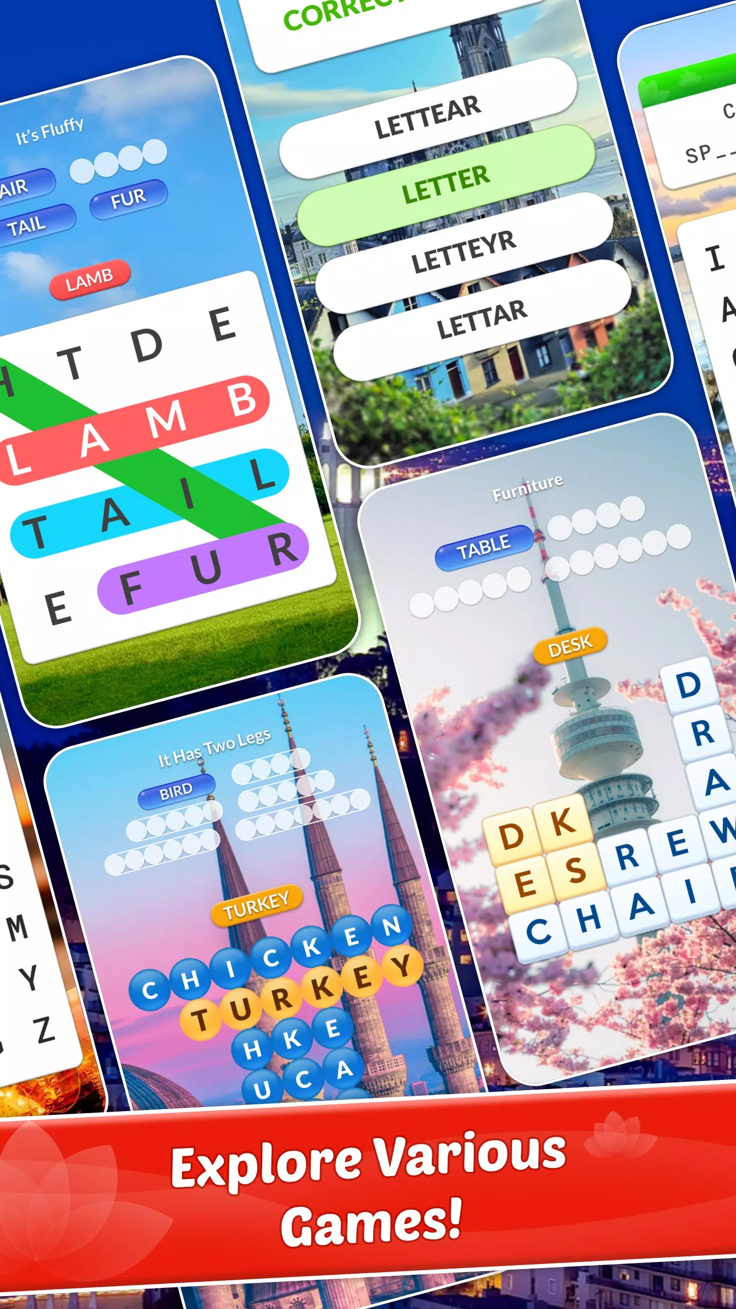 Word Town: Find Words & Crush! Screenshot 3