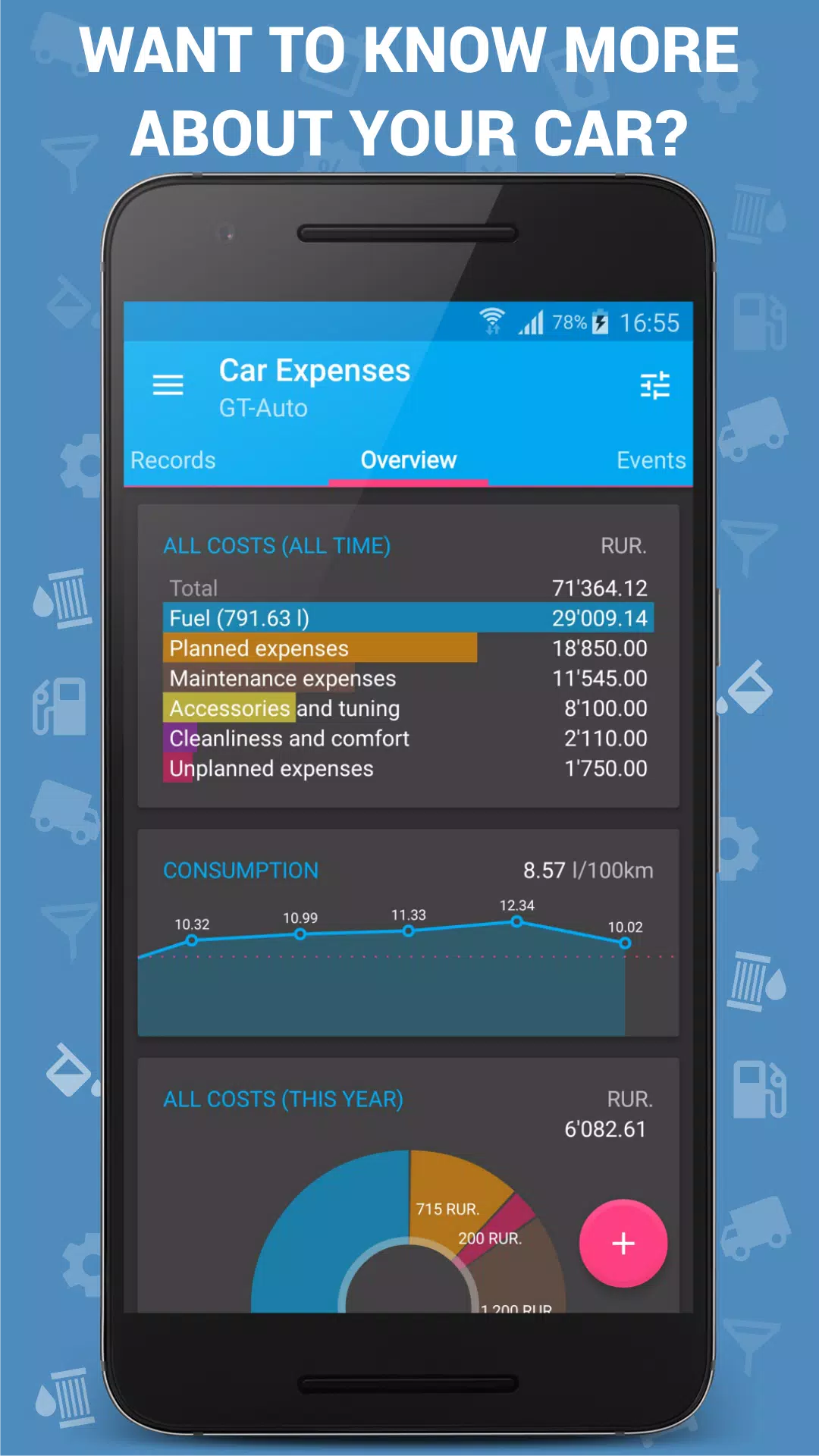 Car Expenses Manager Captura de pantalla 0