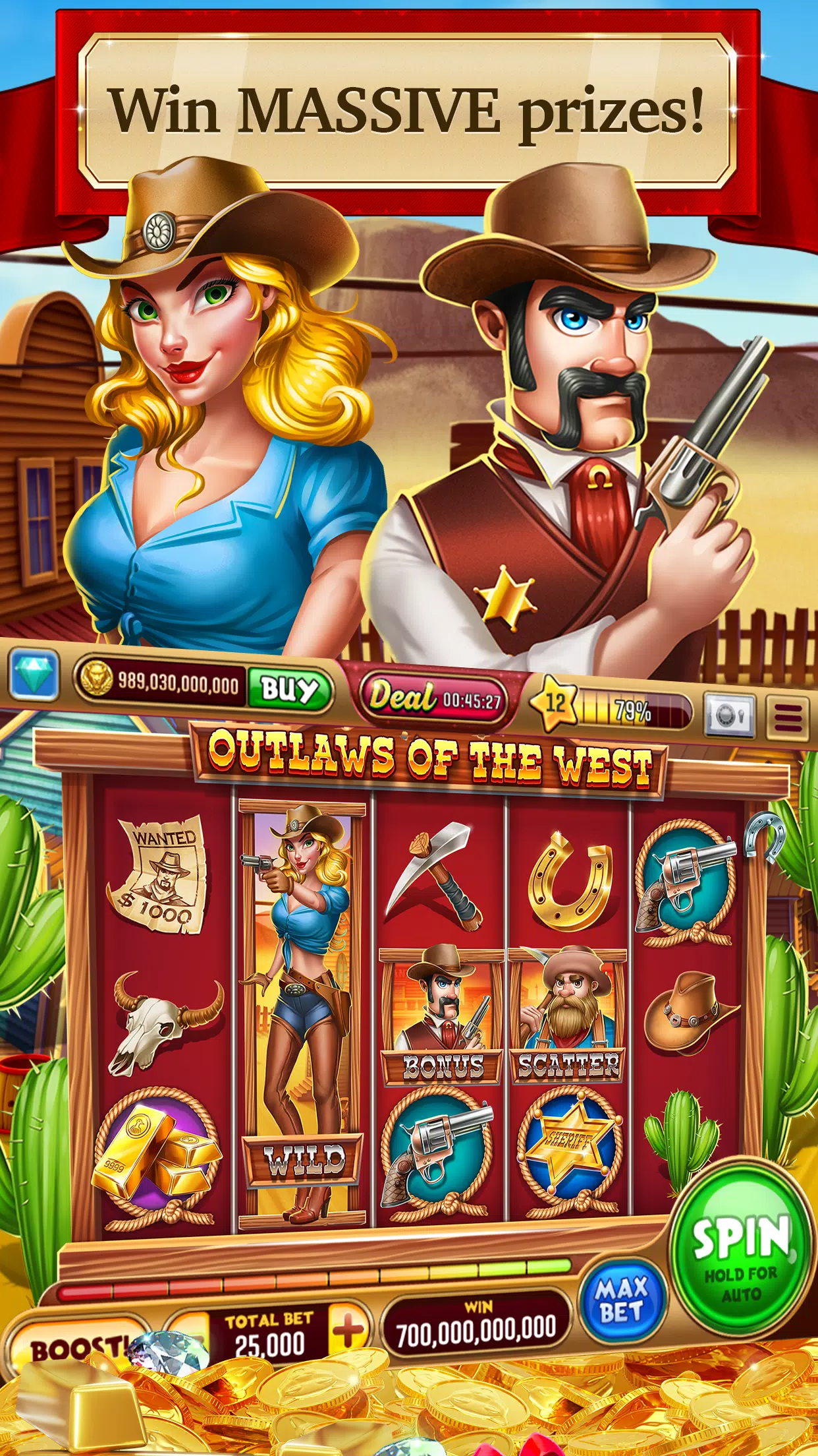 Slots Panther Vegas: Casino Tangkapan skrin 3