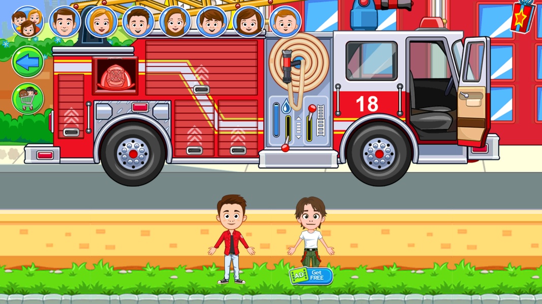 My Town : Firestation Free Screenshot 3