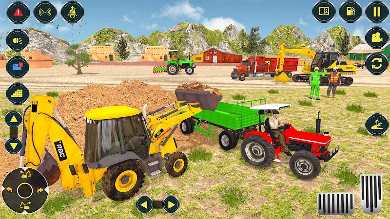 Village Excavator JCB Games Ảnh chụp màn hình 0