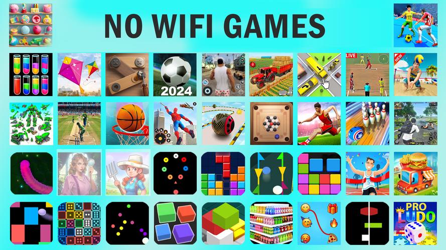 Offline Mini Games No Internet Screenshot 0