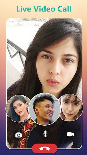 Live Talk - Girls Video Call Tangkapan skrin 1