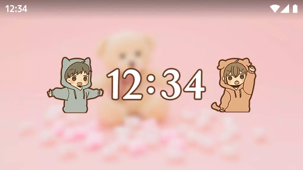 Digital Clock Obediently Tell スクリーンショット 2