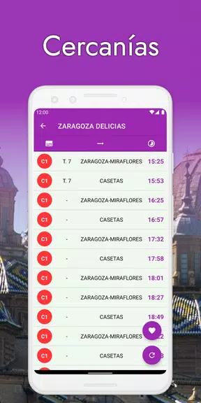 Zaragoza Bus Tranvía Cercanías 螢幕截圖 3