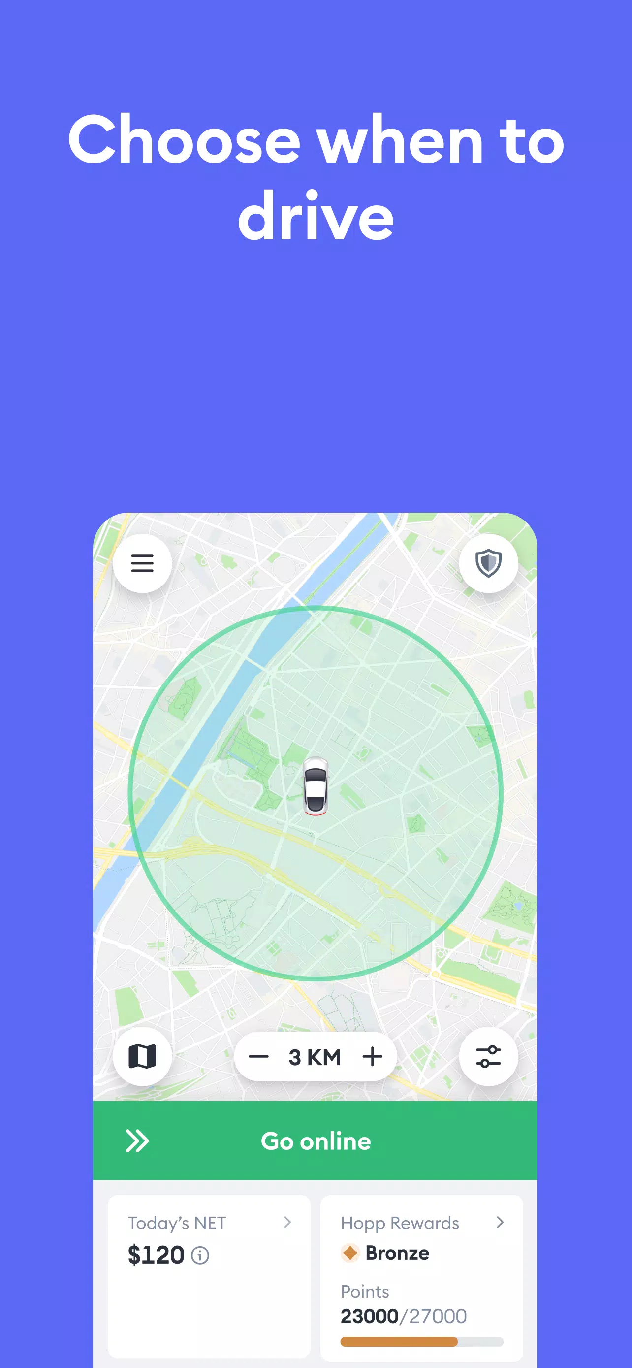 Hopp Driver Zrzut ekranu 2