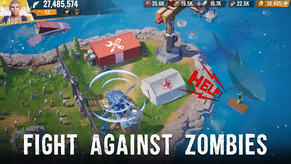 Survival Blitz: Zombie War 螢幕截圖 1