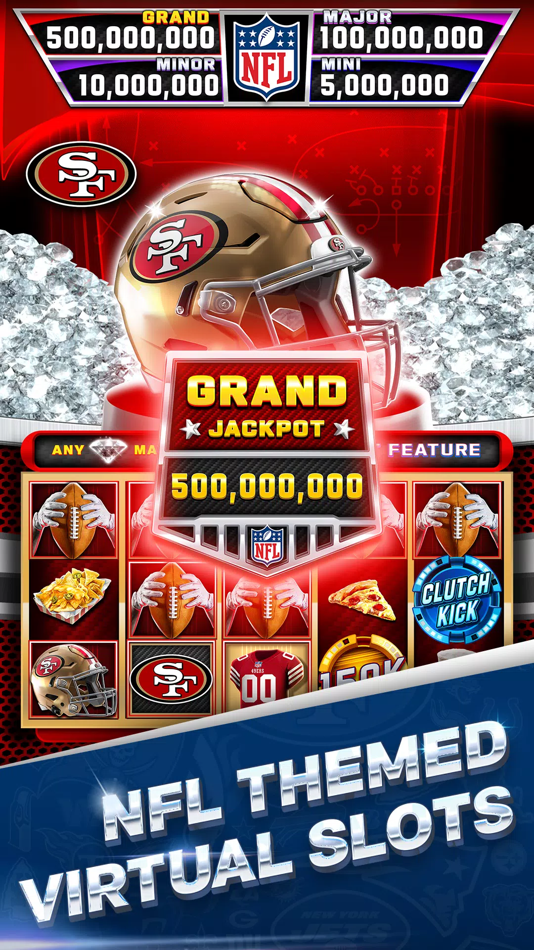 NFL Super Bowl Slots 螢幕截圖 1