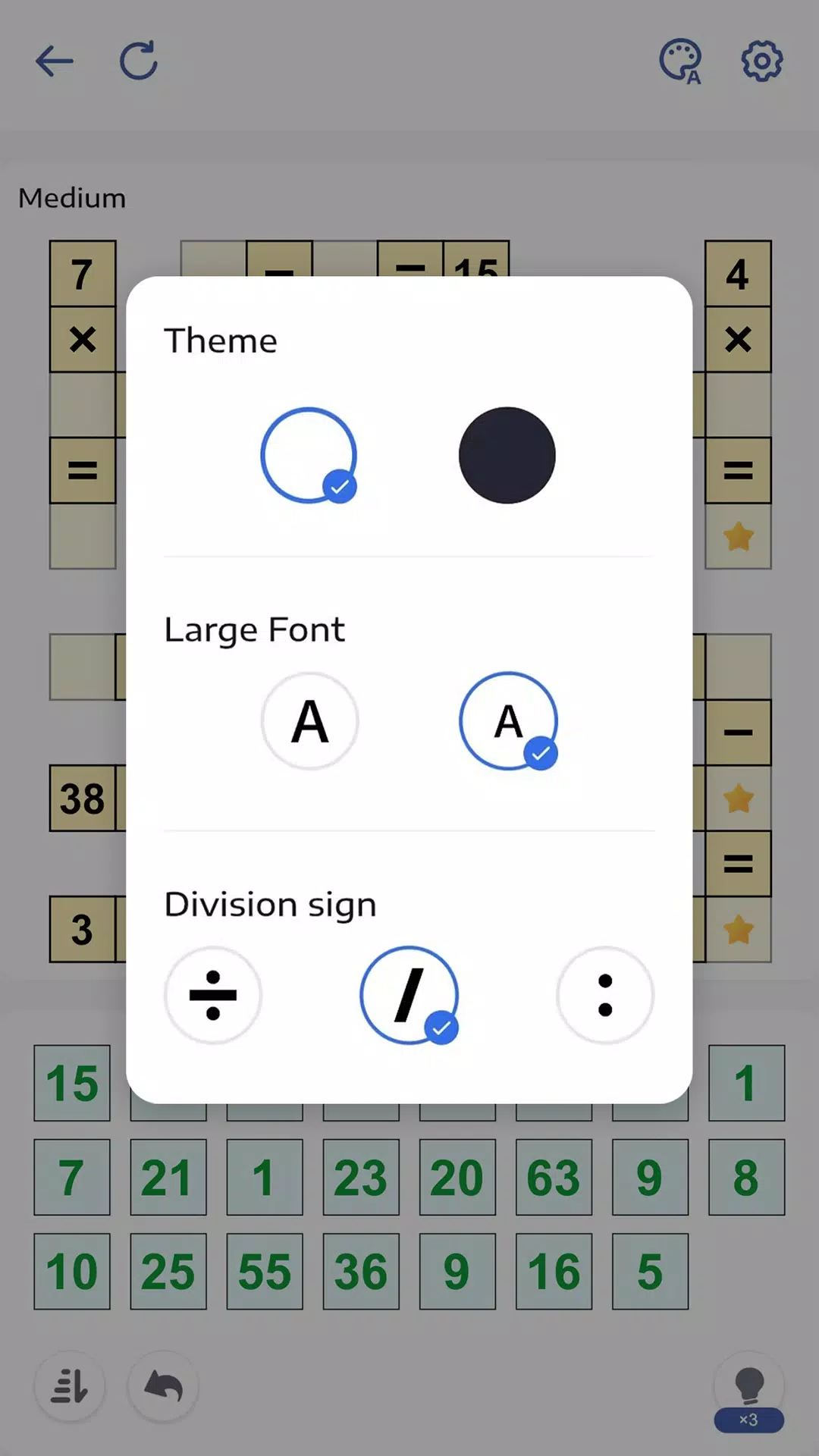 Crossmath - Math Puzzle Games スクリーンショット 3