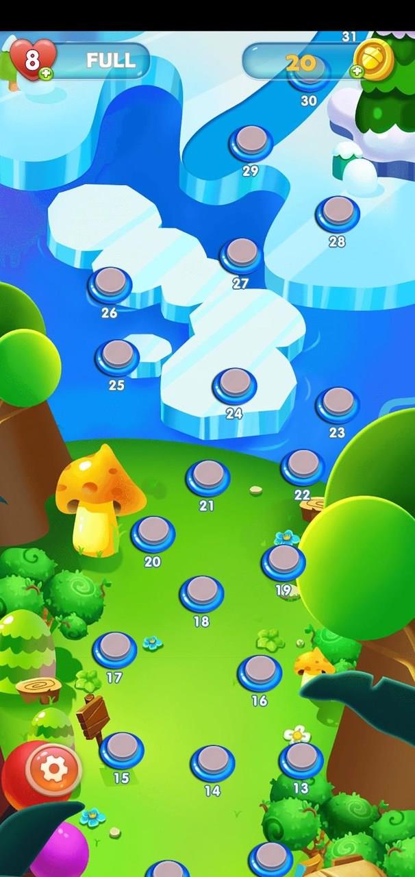 Squirrel Bubble Shooter Ảnh chụp màn hình 1