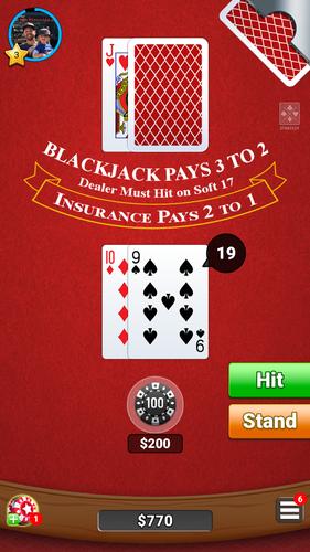 Blackjack 21应用截图第2张